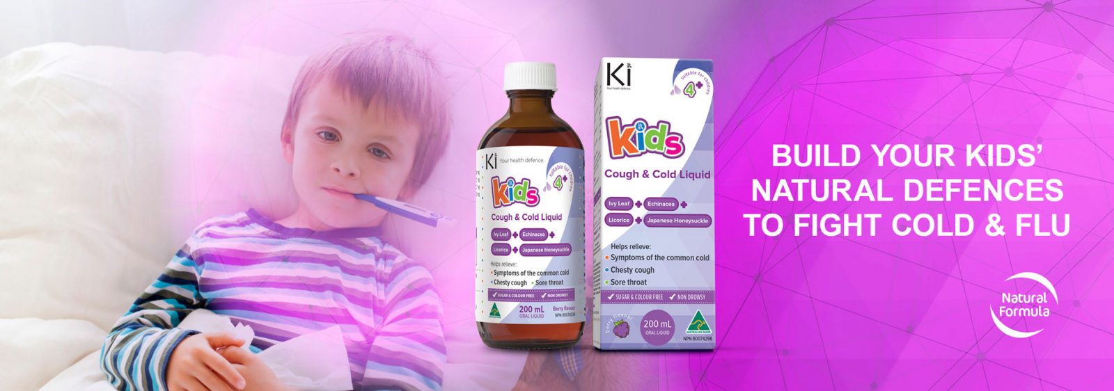 Ki | Build Your Kids Natural Defences to Fight Cold and Flu